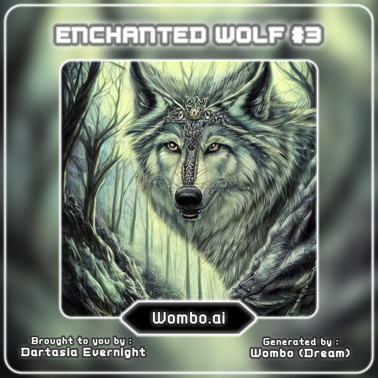 Enchanted Wolf #3 by Dartasia on DeviantArt