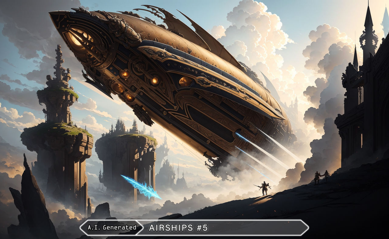 Airships #5 by Dartasia on DeviantArt
