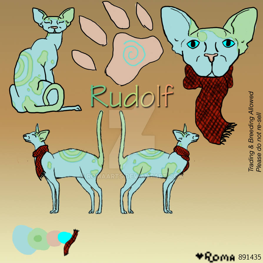 Rudolf - Character Sheet gift by RomaArts on DeviantArt