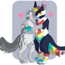 Our Fursonas don't match but I still love you