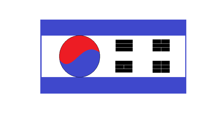 United Korean Flag Concept