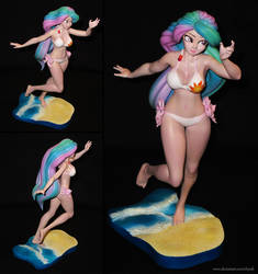 Swimsuit Princess Celestia