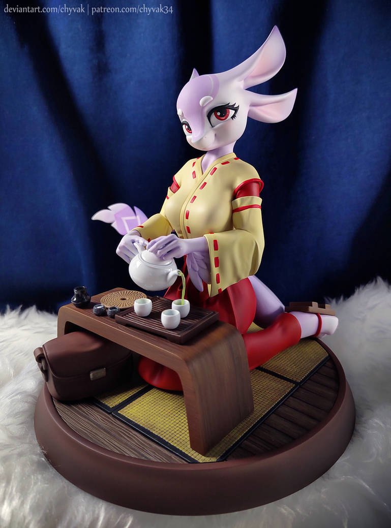 Naaka Naaka the Avali figurine by chyvak on DeviantArt
