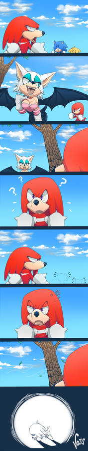 Knuckles is Gullible