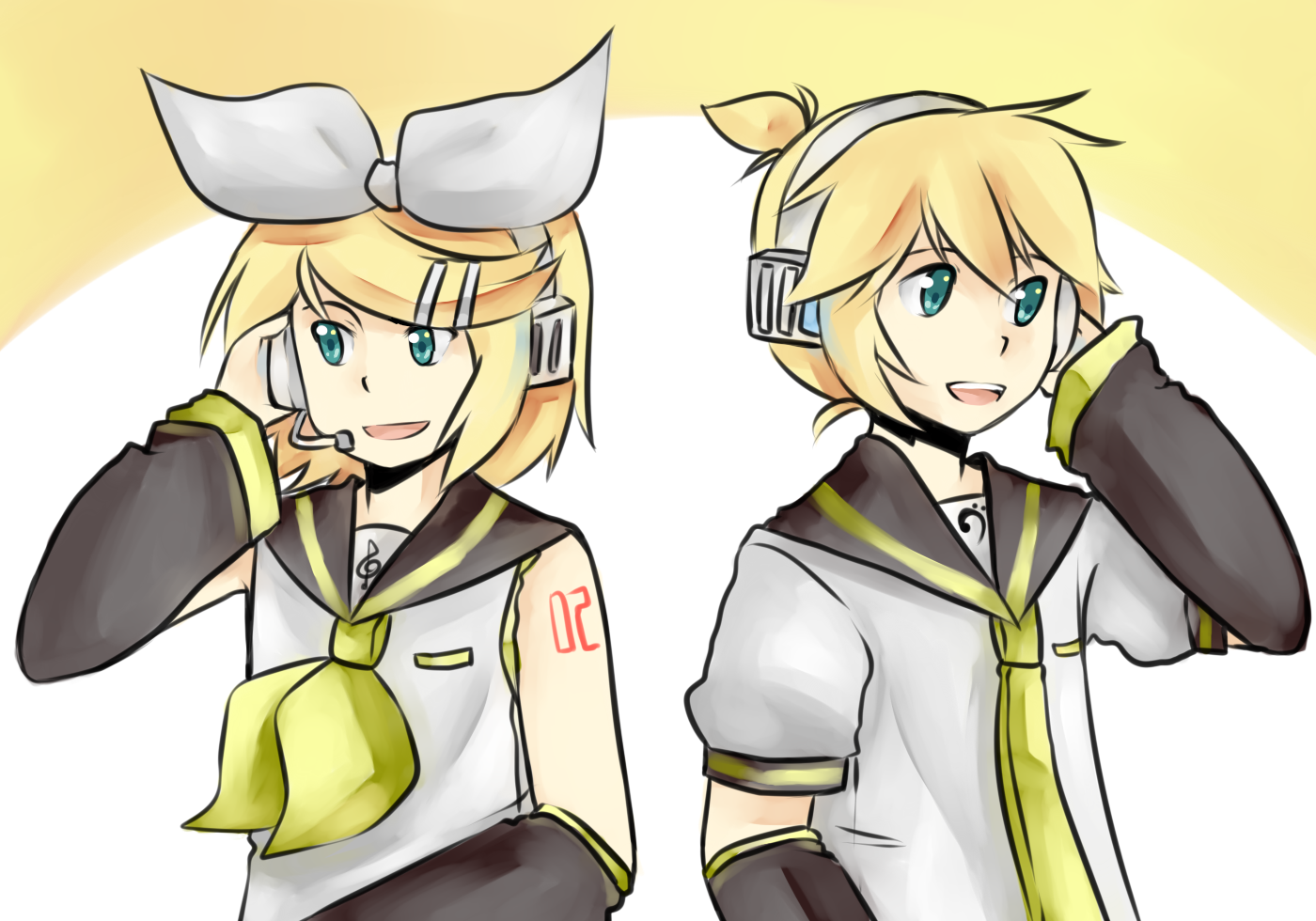 Happy Birthday Kagamine Twins!