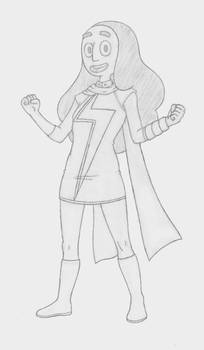 Connie - Ms. Marvel [sketch]