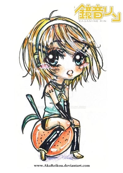 Chibi Rin Fanarrt Rin Chibi by AkaReikou on DeviantArt