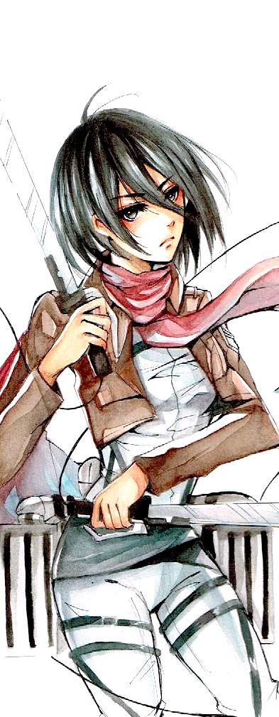 fanart:Mikasa Ackerman bookmark