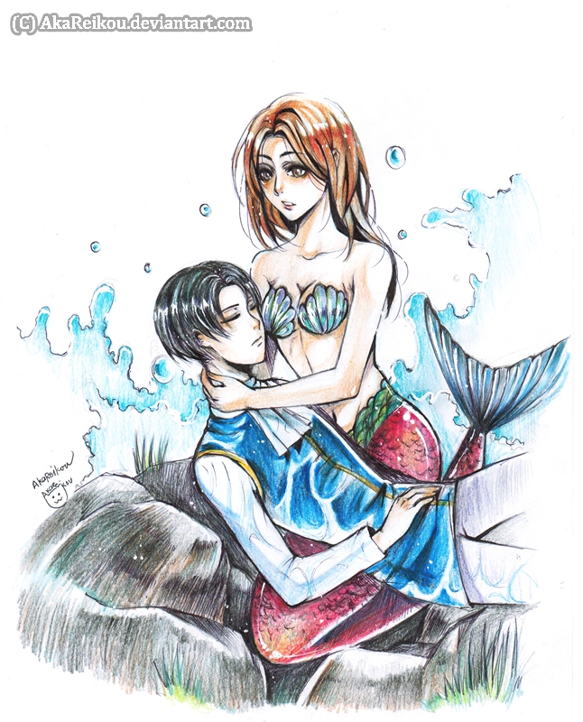 Fan Art: LeviHan Fairytale Little Mermaid