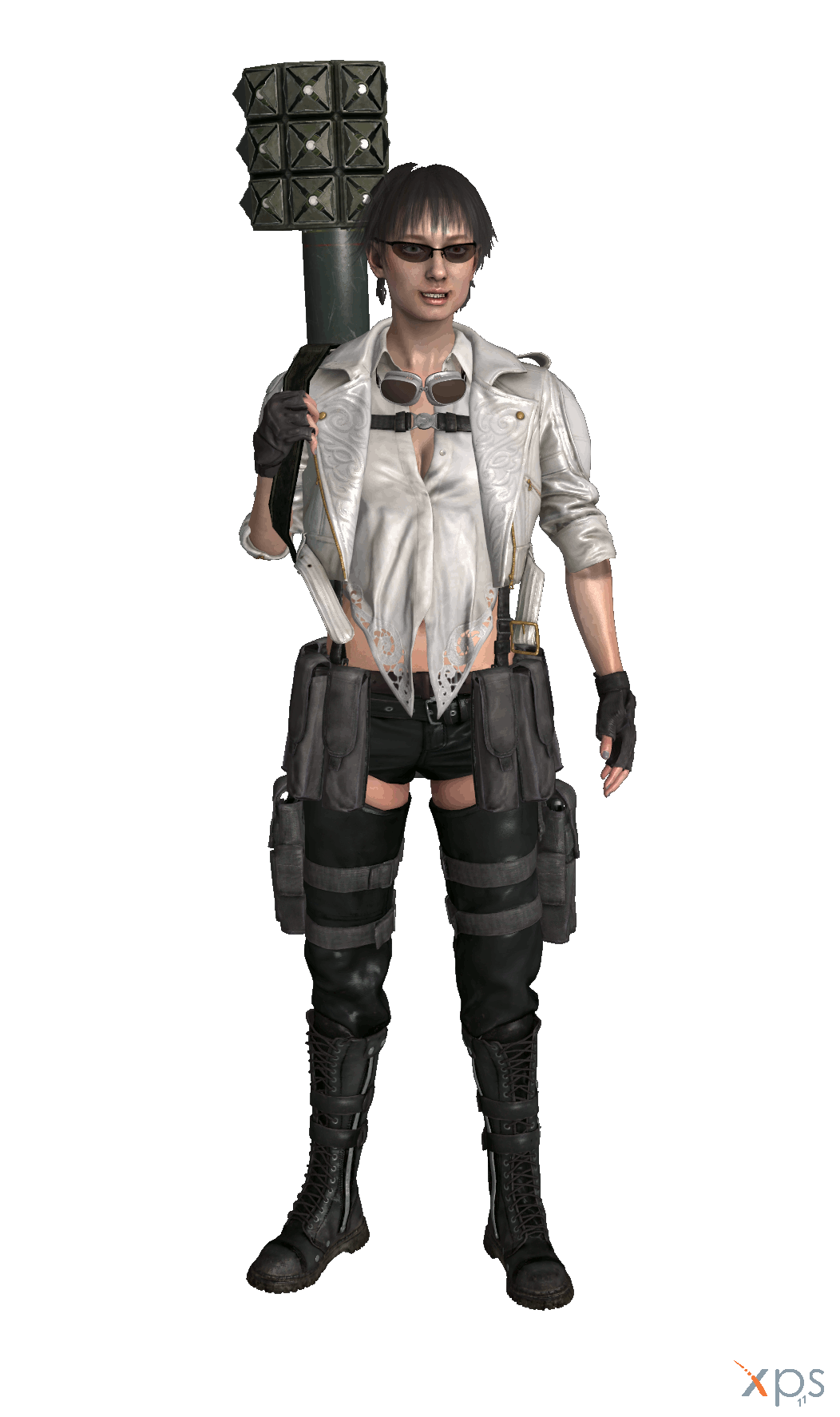 Lady - Alternate costume from DMC3 by Narga-Lifestream on DeviantArt