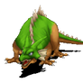 Green Dragon animated front sprite