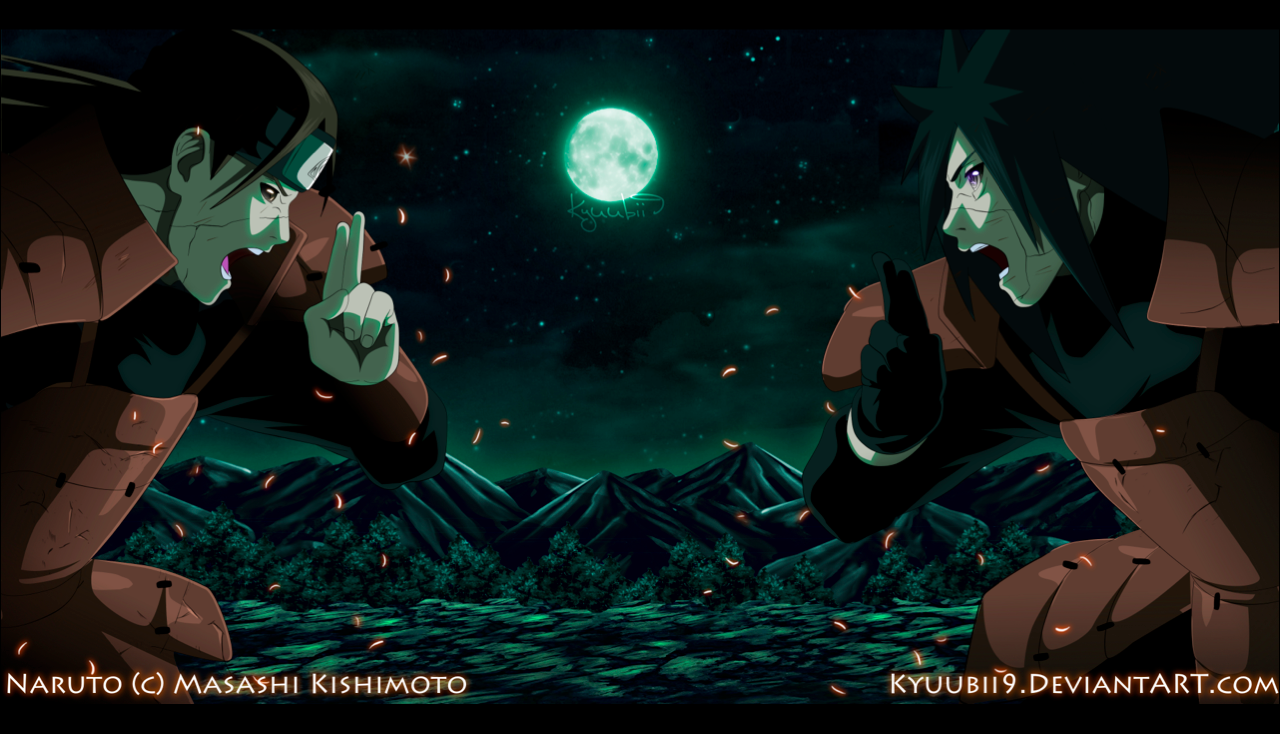 Madara Uchiha Vs Hashirama Senju 