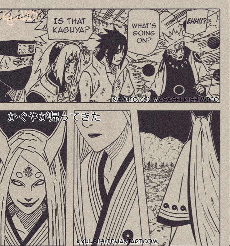 Naruto Raging Rabbids Naruto 679: The Rabbit Goddess is Back by Kyuubii9 on DeviantArt