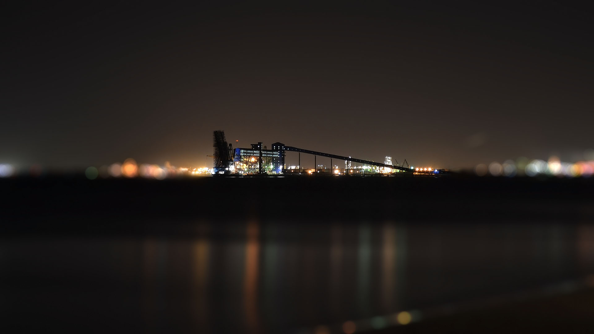 Kwinana Beach Industrial Bokeh 1920x1080