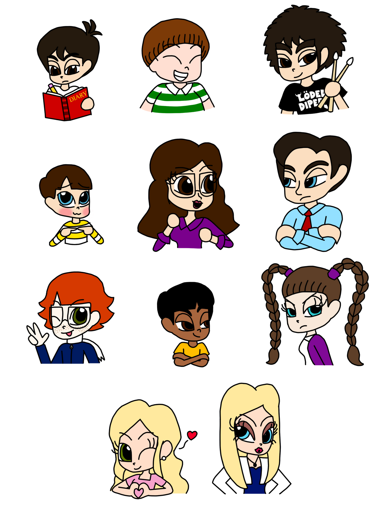 DOAWK Doodles by FlamingMercury5 on DeviantArt