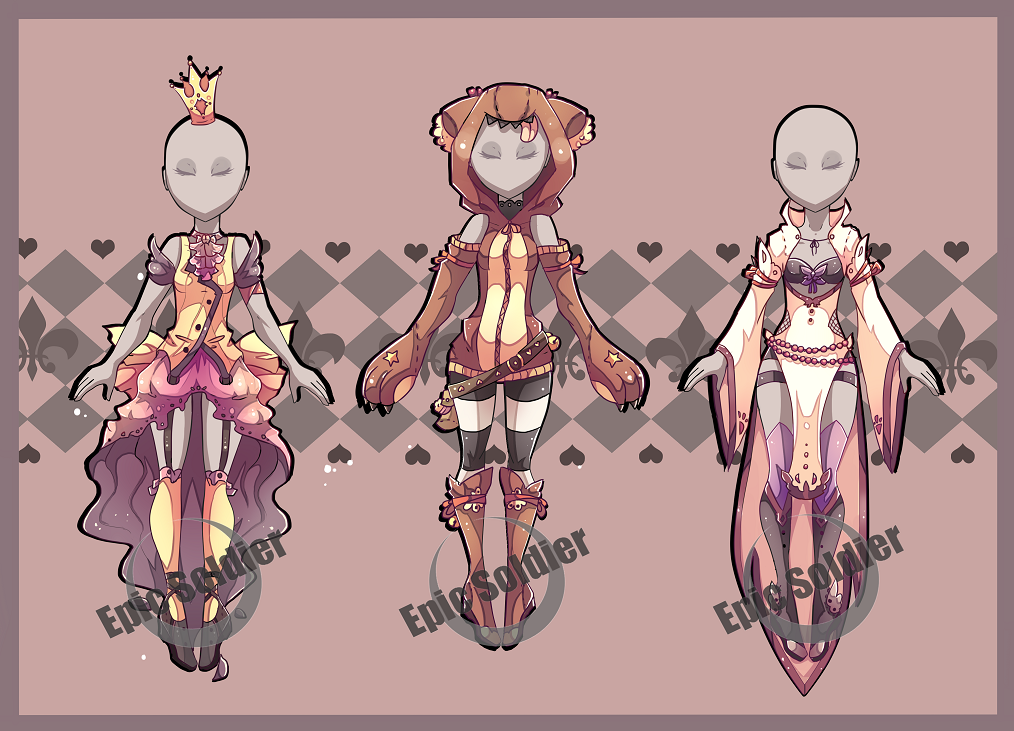 Costume adoptables 8(CLOSED)