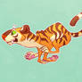 tiger running