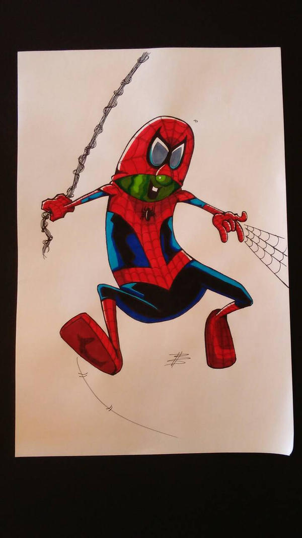 Larray Spider Man Spider-man Larry by foolmovesjuice on DeviantArt