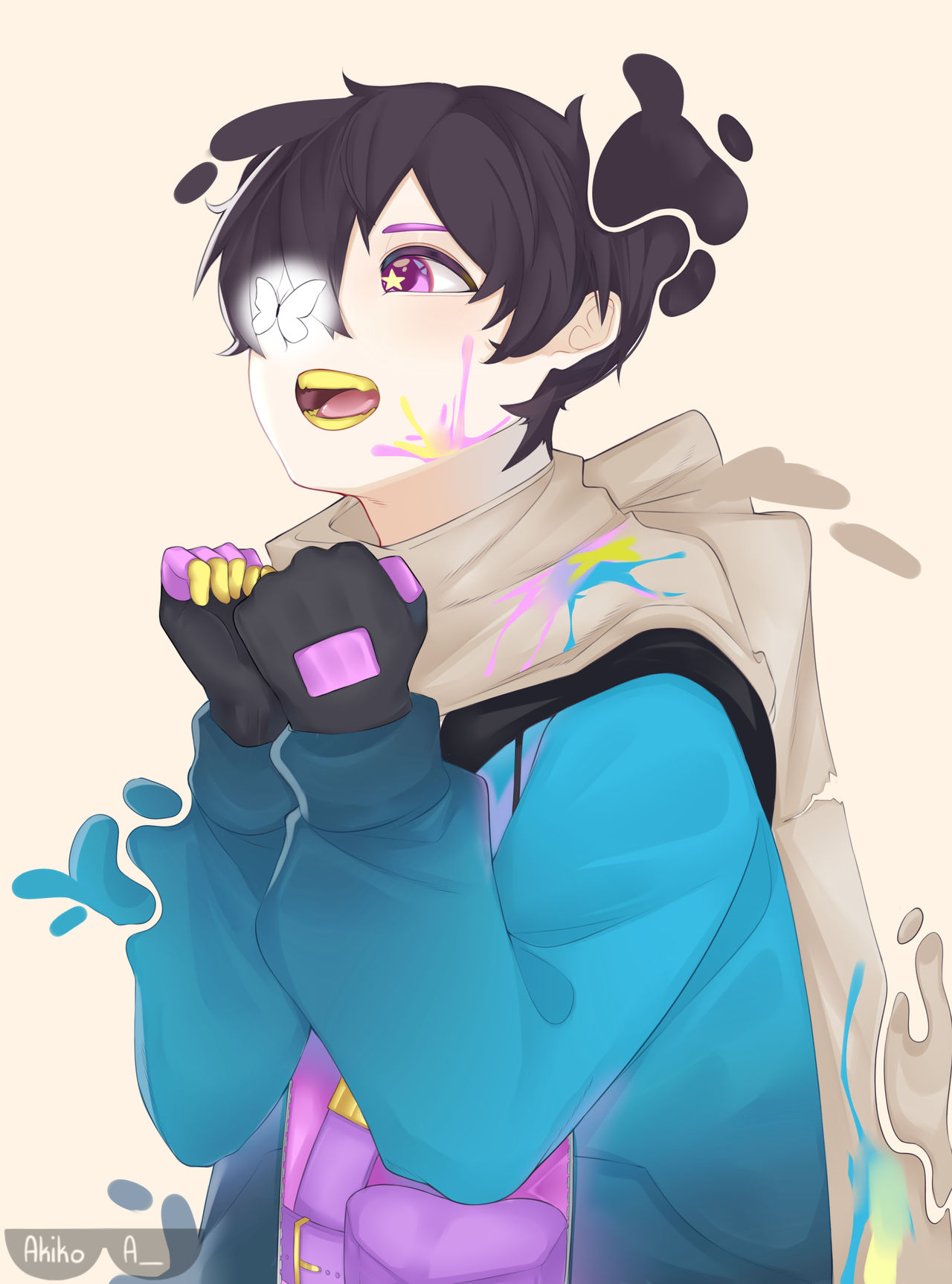Paper Jam by AkikoAr on DeviantArt