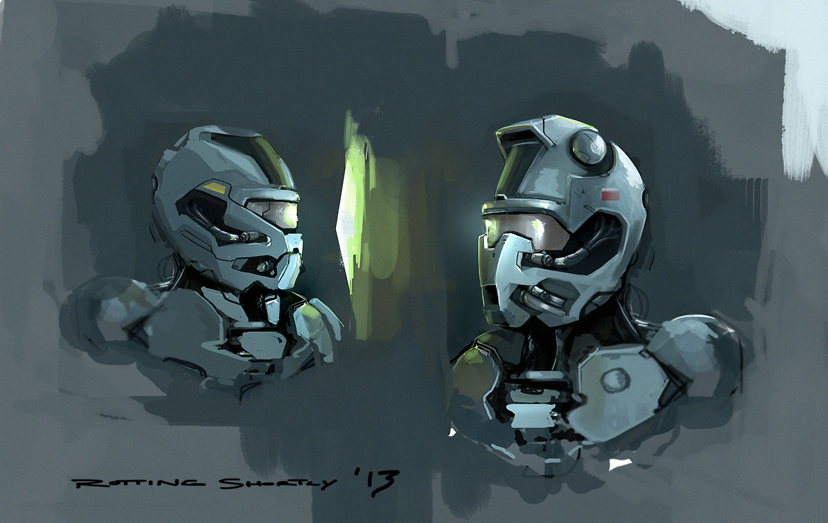 Helmet Sketches