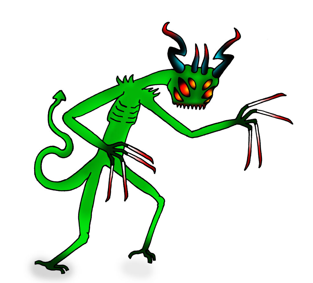 Lesser Clawed Demon by darksack100 on DeviantArt