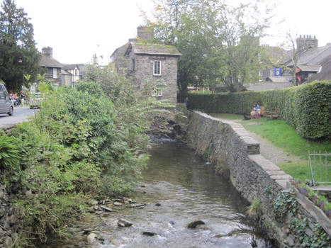 house on a bridge