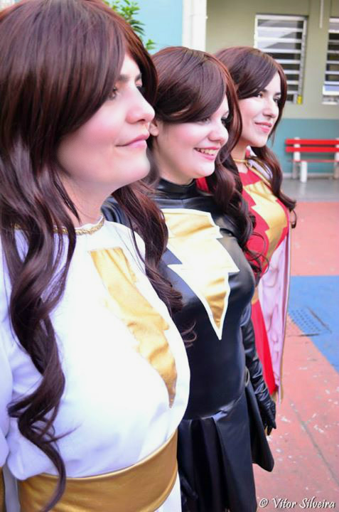Mary Marvel cosplay group!