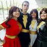 Mary Marvel cosplay group!