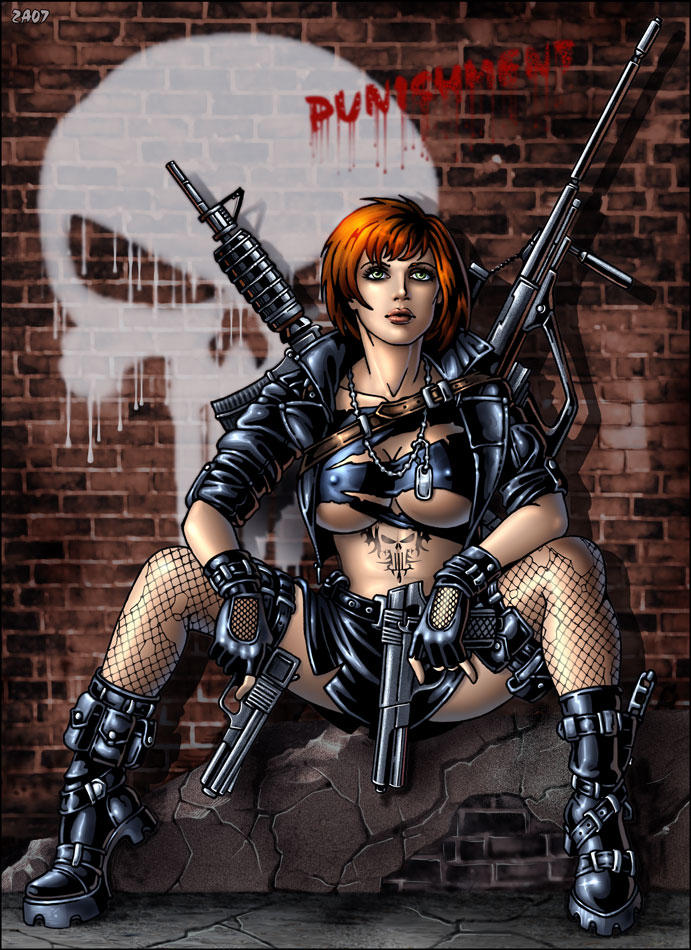 девушка каратель. каратель аниме. каратель марвел алтимейт. леди каратель арт. девушка каратель аниме.