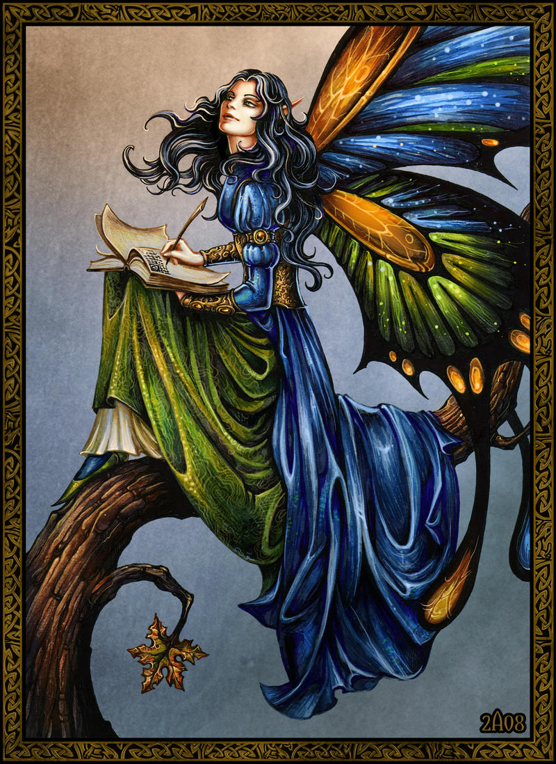 Fairytale writer fairy
