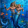 King Neptune and his Queen.
