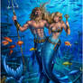 King Neptune and his Queen.