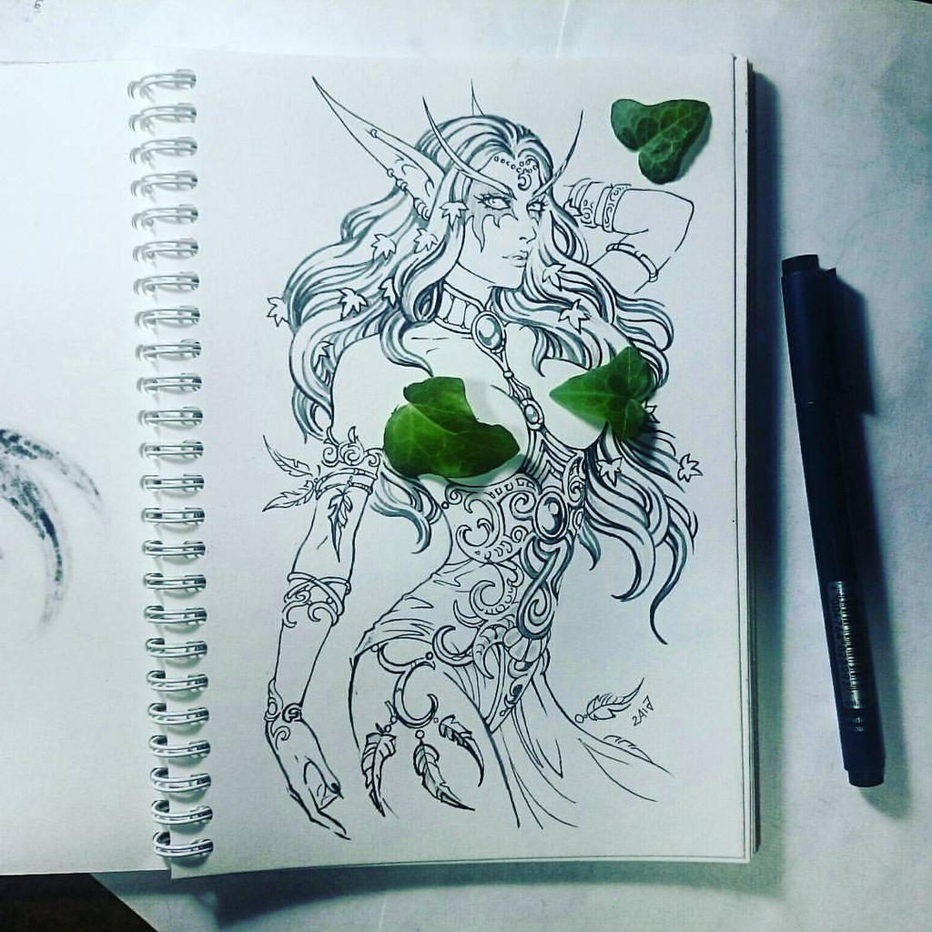 Instaart - Tyrande (NSFW optional)