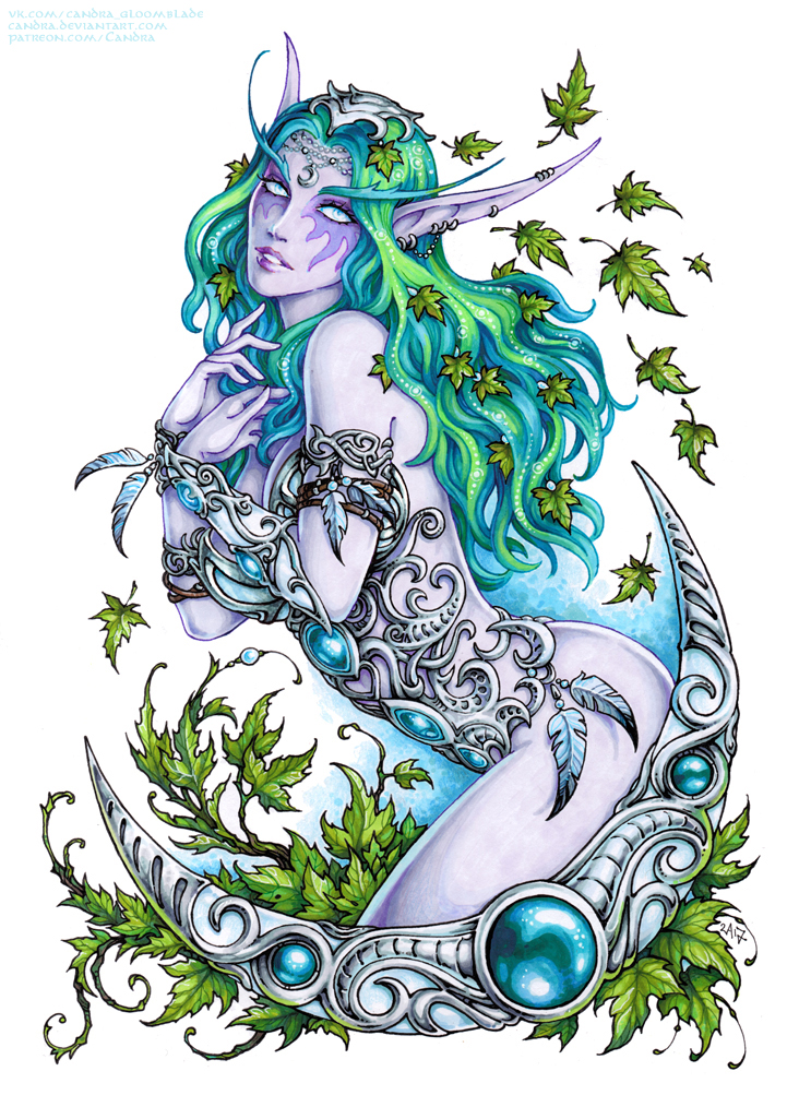 Tyrande Whisperwind (SFW version) by Candra