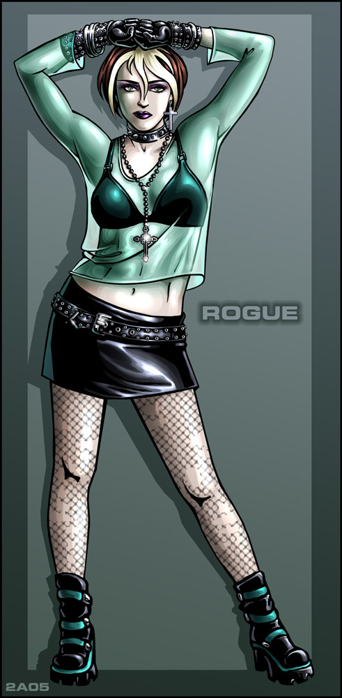 Rogue Xmen Short Hair