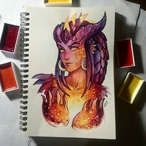 Instaart - Dragon Symmetra II