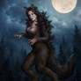 Commission - Werewolf Girl
