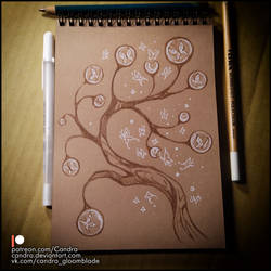 Sketchbook - Butterfly Tree