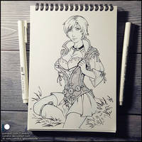 Sketchbook - Shani (NSFW on Patreon)