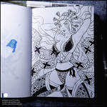 Sketchbook - Daki (SFW) by Candra