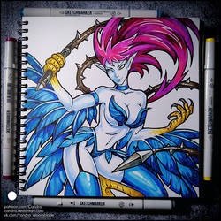 Sketchbook - Harpie Lady (SFW)