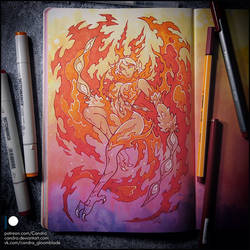 Sketchbook - Phoenix by Candra