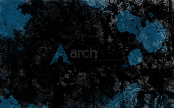 Arch Linux Grungy Wallpaper 2