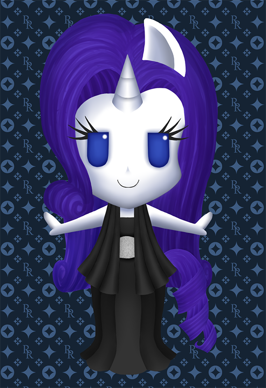 Rarity (Blue ver.) by classicalRubbish on DeviantArt