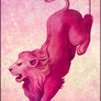 pink lion