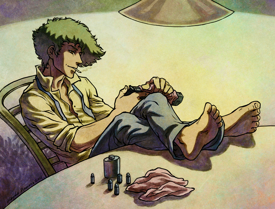 Spike Spiegel - colored version