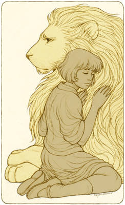 Aslan and Lucy