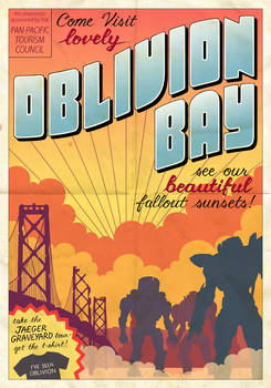 Pacific Rim: Oblivion Bay Travel Poster