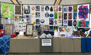 My Convention Table Setup