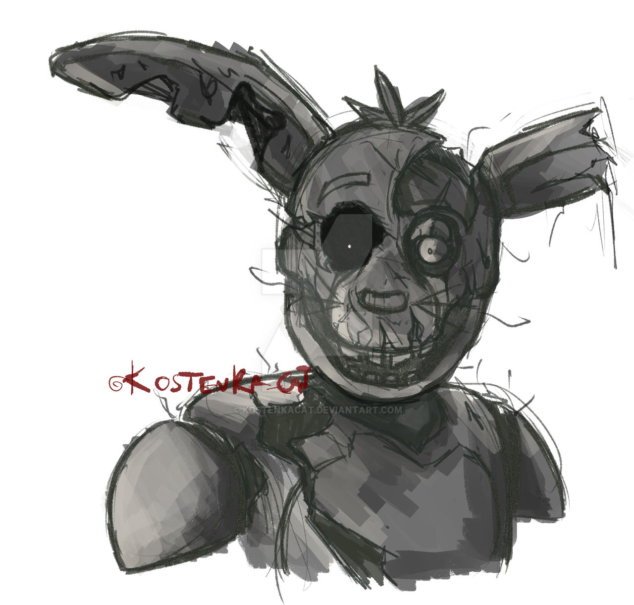 Spring Trap sketch by KostenkaCat on DeviantArt